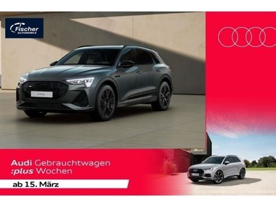 gebraucht Audi e-tron 55 quattro S line black