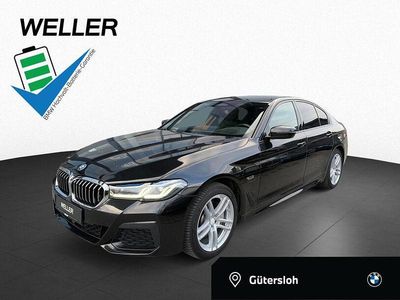 Gebraucht BMW 530e M Sport 292 PS (214 kW) 2022 Black sapphire (schwarz) Limousine