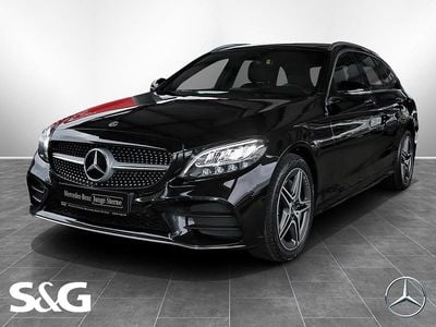 Usata Mercedes C200 AMG 184 CV (135 kW) 2020 Nero Station wagon
