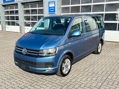 Second-hand VW T6 Comfortline 150 CP (110 kW) 2019 Albastru Van
