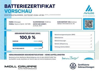 Gebraucht VW Tayron Life 204 PS (150 kW) 2025 Oyster silver (metallic) SUV