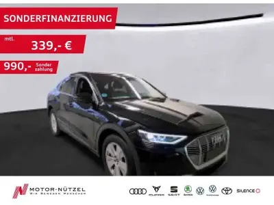 Second-hand Audi e-tron Sportback S-Line 300 kW (408 CP) 2022 Negru SUV