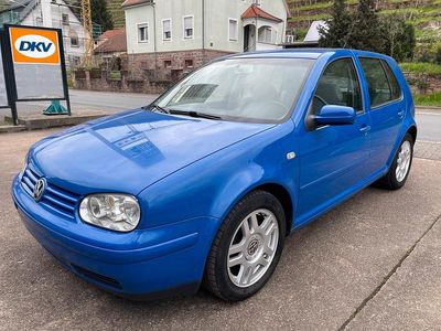 Blau Gebraucht 2000 VW Golf IV Kleinwagen | 850 € (Superpreis)