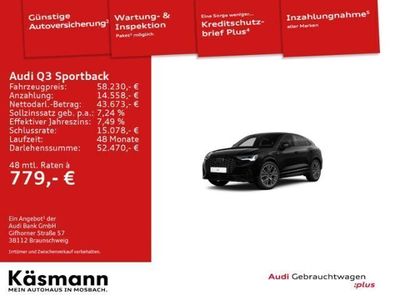 gebraucht Audi Q3 Sportback S line 35 TDI S tronic