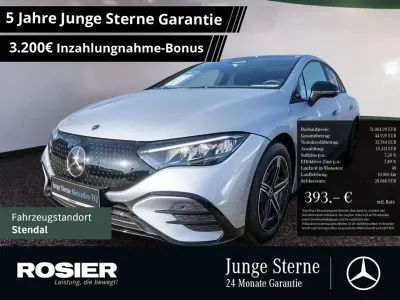 Gebraucht Mercedes EQE350 Advanced Plus 214 kW (292 PS) 2025 Silber / hightechsilber Limousine