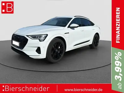 Gebraucht Audi e-tron Sportback Advanced 300 kW (408 PS) 2022 Weiss SUV