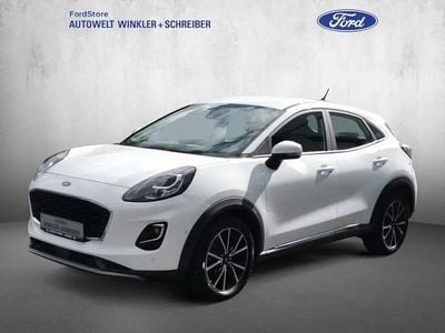Gebraucht Ford Puma Titanium 125 PS (91 kW) 2021 Weiß SUV