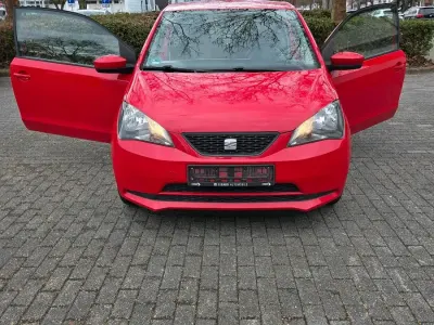 Käytetty Seat Mii Style 60 HP (44 kW) 2012 Punainen Viistoperä
