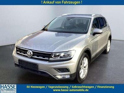 Tungsten silver metallic Gebraucht 2017 VW Tiguan Highline SUV | 19.699 € (Fairer Preis)