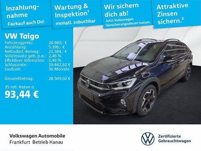 Deep black perleffekt Gebraucht 2025 VW Taigo R-line SUV | 26.980 € (Fairer Preis)
