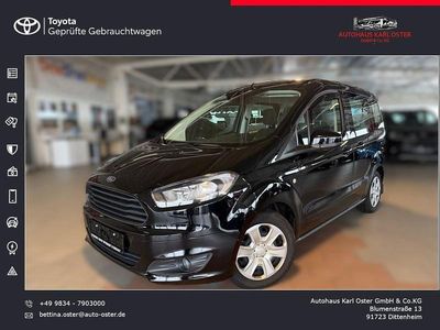 Schwarz Gebraucht 2017 Ford Tourneo Courier Trend Van / Kleinbus | 8.990 € (Fairer Preis)