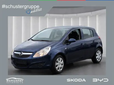 Gebraucht Opel Corsa Edition 80 PS (58 kW) 2009 Blau Kleinwagen