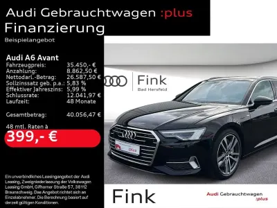 Używany Audi A6 Sport 299 KM (219 kW) 2022 Czarny Kombi