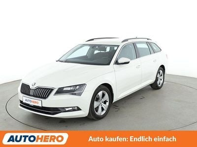 Gebraucht Skoda Superb Ambition 150 PS (110 kW) 2016 Weiß Kombi