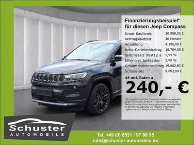 Gebraucht Jeep Compass 241 PS (177 kW) 2022 Schwarz SUV