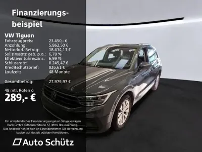 Gebraucht VW Tiguan Active 150 PS (110 kW) 2021 Grau SUV