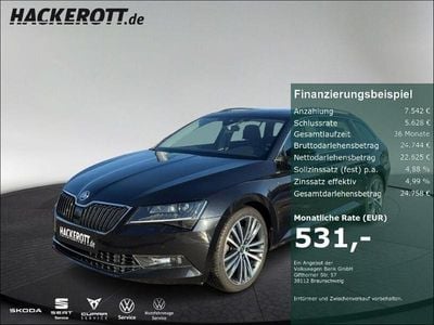 Gebraucht Skoda Superb Style 272 PS (200 kW) 2019 Schwarz Kombi