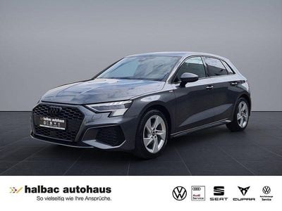 Używany Audi A3 S-Line 150 KM (110 kW) 2023 Szary Sedan/Limuzyna