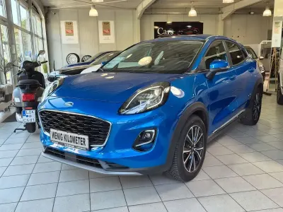 Gebraucht Ford Puma Titanium 125 PS (91 kW) 2021 Blau SUV