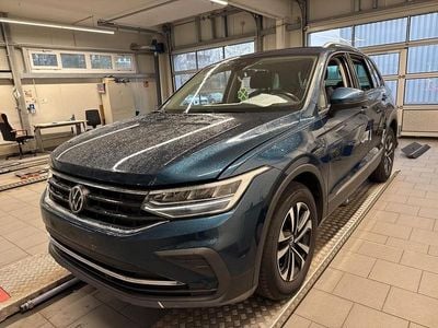 Blau Gebraucht 2021 VW Tiguan United SUV | 19.999 € (Fairer Preis)
