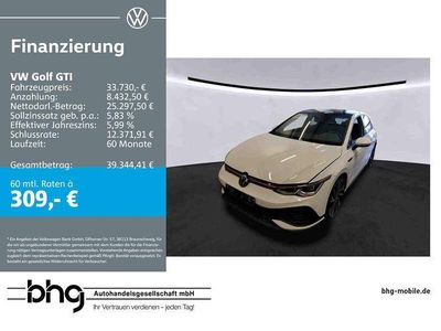 Gebraucht VW Golf VIII GTI 301 PS (221 kW) 2022 Pure white Limousine