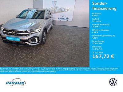 Gebraucht VW T-Roc IQ Drive 150 PS (110 kW) 2023 Silber SUV
