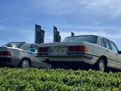 Usata Mercedes S350 SE 205 CV (150 kW) 1978 Bianco Berlina
