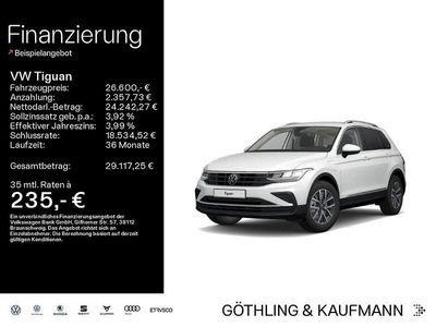 Gebraucht VW Tiguan Life 245 PS (180 kW) 2023 Pure white SUV