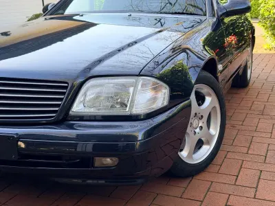 Używany Mercedes SL500 306 KM (225 kW) 2000 Czarny Kabriolet