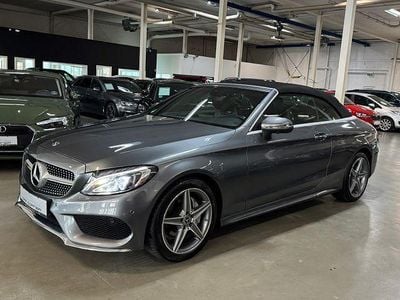 Grau Gebraucht 2018 Mercedes C200 AMG line Cabrio | 28.900 € (Teuer)