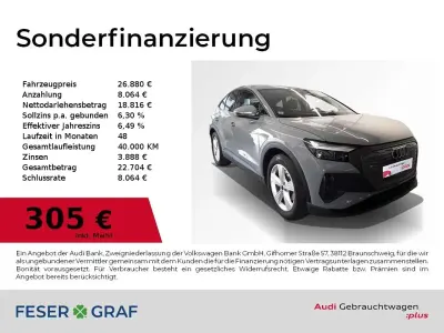 Gebraucht Audi Q4 e-tron 125 kW (170 PS) 2023 Grau SUV