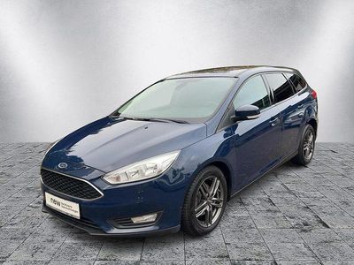Gebraucht Ford Focus Trend 101 PS (74 kW) 2017 Blau Kombi