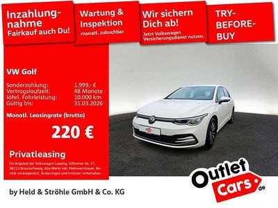 Gebraucht VW Golf VIII Move 150 PS (110 kW) 2024 Pure white Limousine