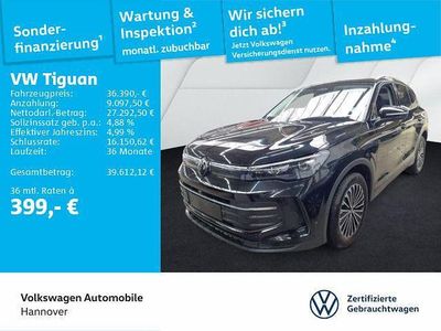 Gebraucht VW Tiguan Goal 150 PS (110 kW) 2025 Schwarz SUV