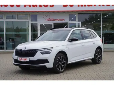 Gebraucht Skoda Kamiq Monte Carlo 110 PS (80 kW) 2022 Moon weiß SUV