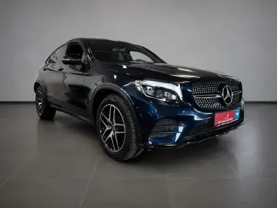 Gebraucht Mercedes GLC300 AMG line 245 PS (180 kW) 2017 Cavansitblau  metalliclack SUV