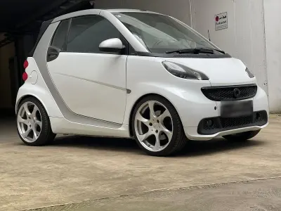 Gebraucht Smart ForTwo Cabrio 54 PS (39 kW) 2010 Weiß Cabrio