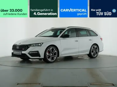 Gebraucht Skoda Octavia RS 245 PS (180 kW) 2022 Moonweiss metallic Kombi