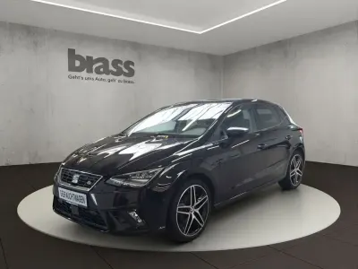 Gebraucht Seat Ibiza FR 116 PS (85 kW) 2019 Midnight schwarz metallic Kleinwagen
