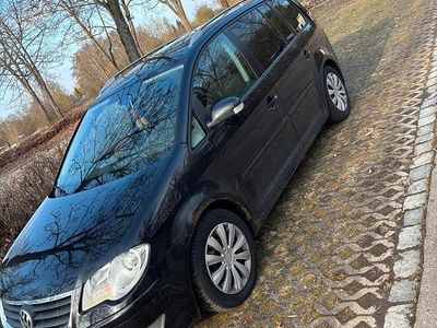 Gebraucht VW Touran 140 PS (102 kW) 2007 Schwarz Van / Kleinbus
