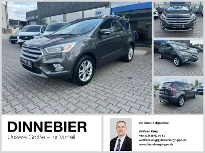 Gebraucht Ford Kuga Titanium 150 PS (110 kW) 2017 Grau (metallic) SUV
