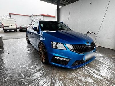 Usata Skoda Octavia vRS 230 CV (169 kW) 2017 Blu Station wagon