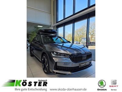 Neu Skoda Superb SportLine 193 PS (141 kW) 2026 Grau Kombi