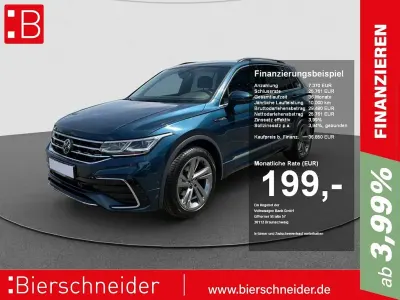 Usata VW Tiguan R-line 150 CV (110 kW) 2023 Blu SUV