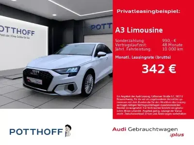 Gebraucht Audi A3 Advanced Plus 150 PS (110 kW) 2024 Ibisweiß Limousine