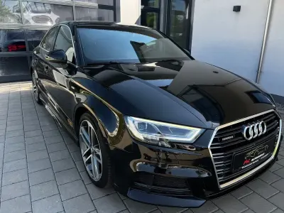 Używany Audi A3 S-Line 190 KM (139 kW) 2020 Czarny Sedan/Limuzyna