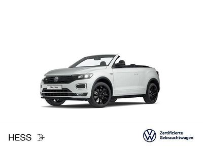 Gebraucht VW T-Roc Cabriolet Style 150 PS (110 kW) 2021 Pure white/schwarz Cabrio