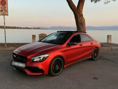 Gebraucht Mercedes CLA45 AMG AMG 381 PS (280 kW) 2019 Weiß Coupé