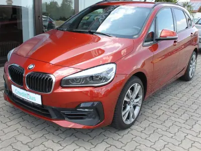 Gebraucht BMW 220 Active Tourer Sport Line 192 PS (141 kW) 2018 Orange Van / Kleinbus