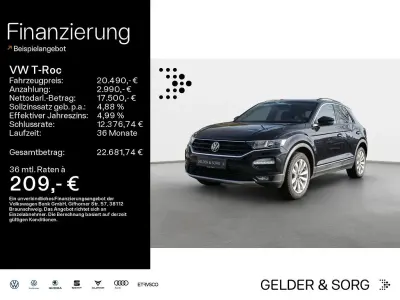 Usata VW T-Roc Sport 150 CV (110 kW) 2021 Nero SUV